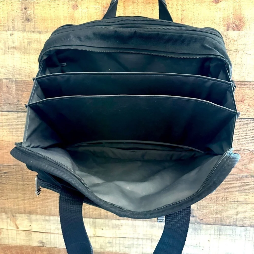 Tumi Alpha Ballistic Nylon Briefcase Messenger Bag